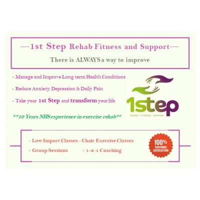 1st Step Low-Impact Exercise Classes - Classes Cancelled Until Further Notice