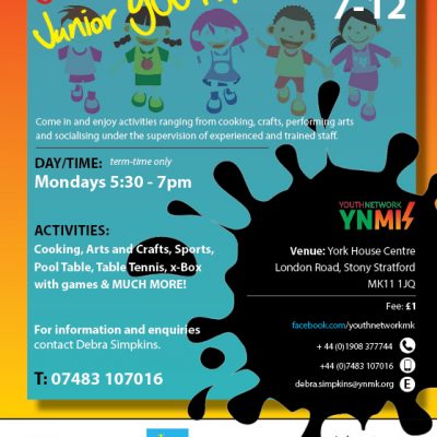 York House Junior Youth Club - back in action!