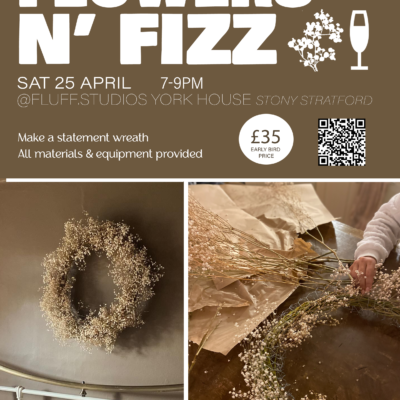 Flowers 'n' Fizz workshop