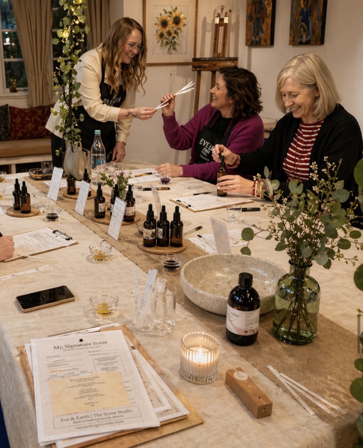 Perfume making experience