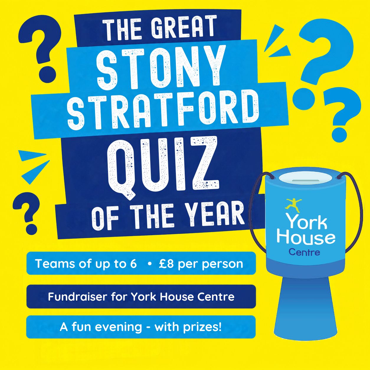 The Great Stony Stratford Quiz of the Year – a York House Fundraiser