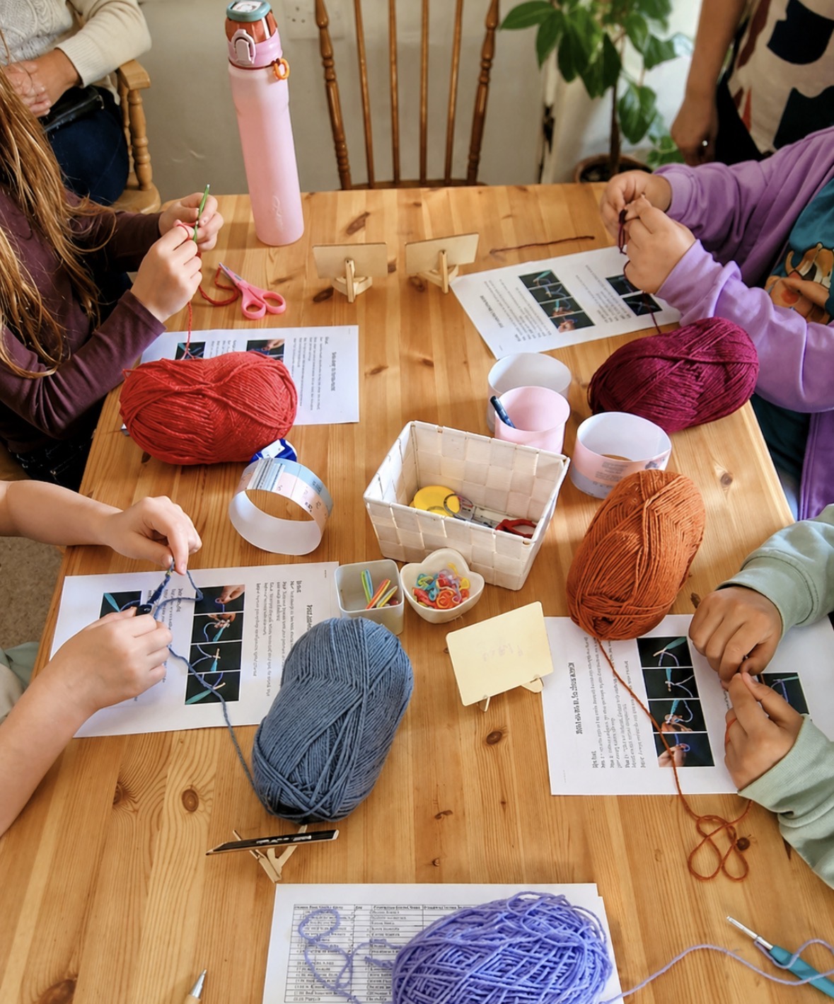 Kids Beginners Crochet class