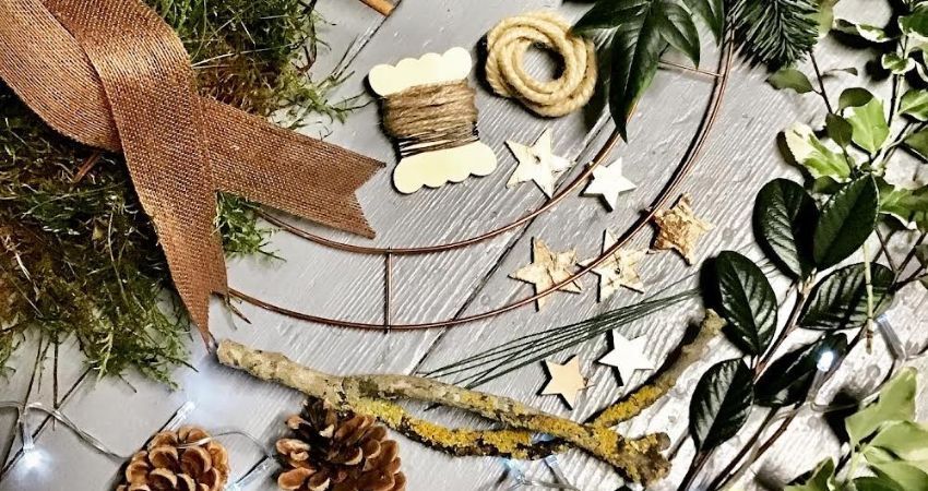 Christmas Wreath Making Workshop with Branch Out MK CIC - a fundraiser for York House